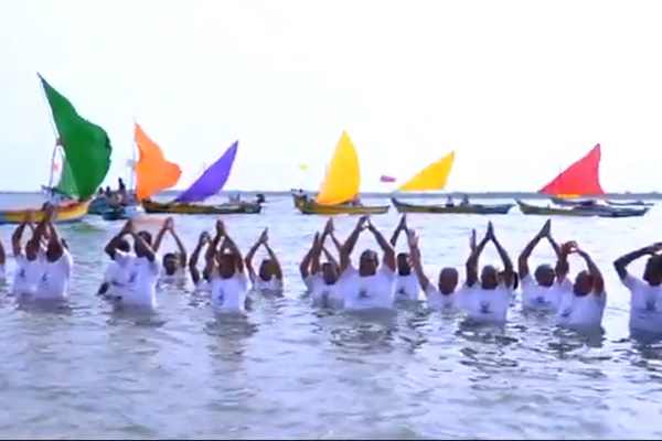 YogAndhra 2025: Active participation in Yoga Campaign at Krishna district