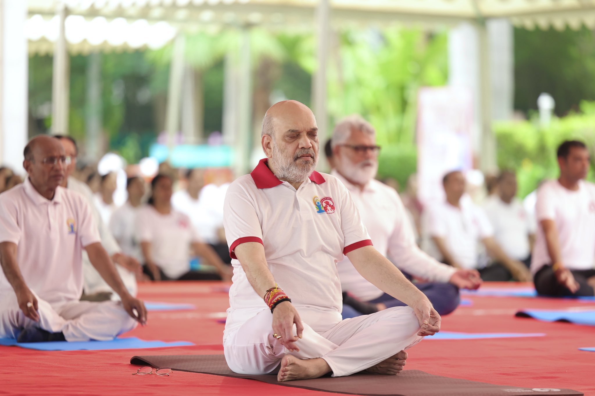 રાજ્યભરમાં પણ આજે આંતરરાષ્ટ્રીય યોગ દિવસની ઉજવણી કરવામાં આવી.