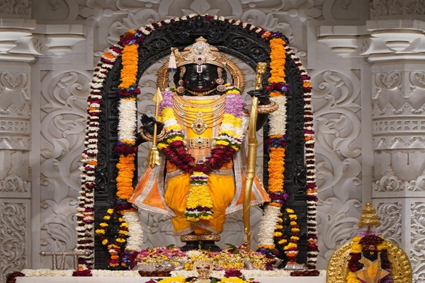 Raja Ram consecrated at Shri Ram Janmbhoomi on Ganga Dussehra