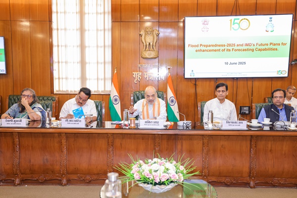 HM Amit Shah chairs high-level meet on flood preparedness