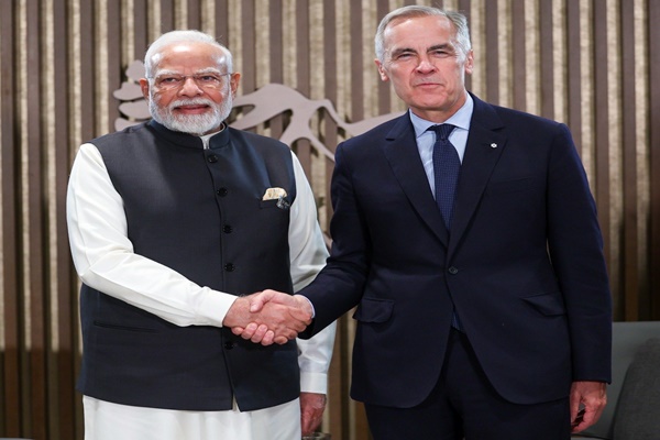 PM Modi holds bilateral meeting with his Canadian counterpart Mark Carney