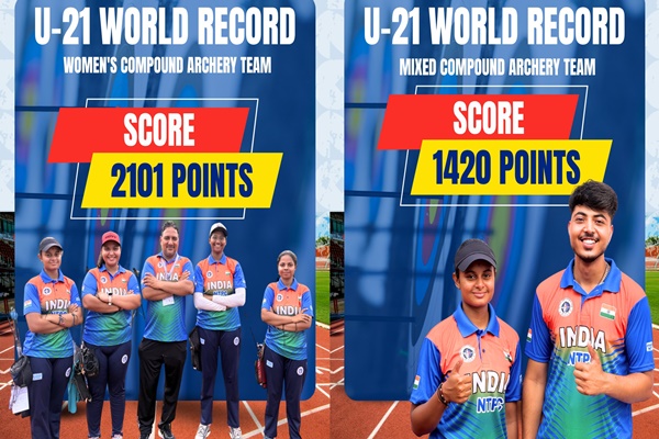India’s junior compound archers dominate Asian Cup Leg 2 with double final berths