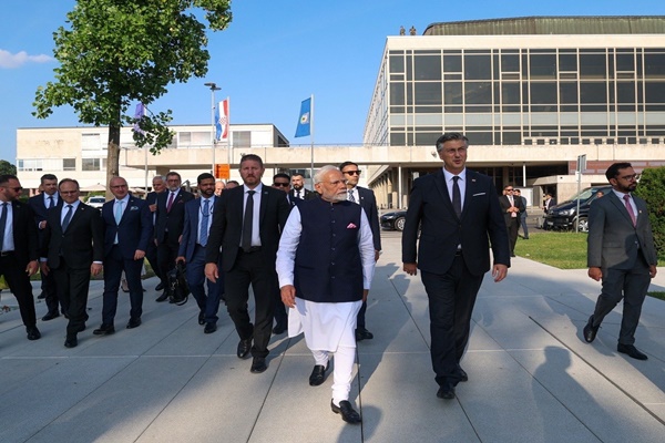 PM Modi concludes first-ever Croatia visit; calls for peaceful conflict resolution