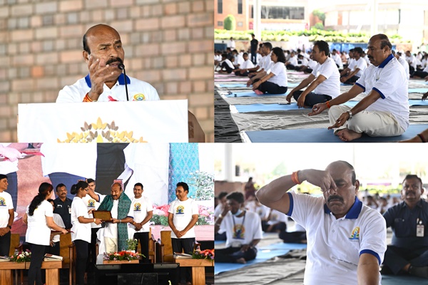 Telangana: Over 3,000 Divyangs from 19 states join International Yoga Day event