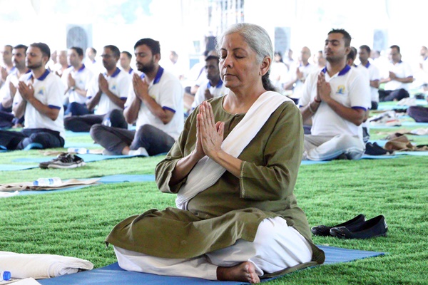 Yoga has evolved into powerful global health movement: FM Sitharaman