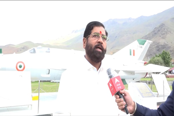 Sarhad Shauryathon held at kargil memorial, Deputy CM of Maharashtra Eknath Shinde hails army