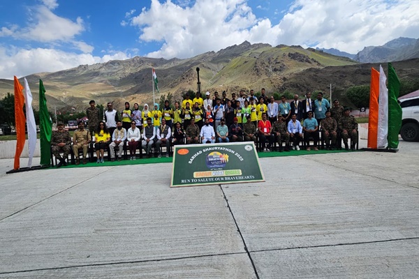 Over 25,000 Athletes Join Sarhad Shauryathon 2025 at Kargil War Memorial