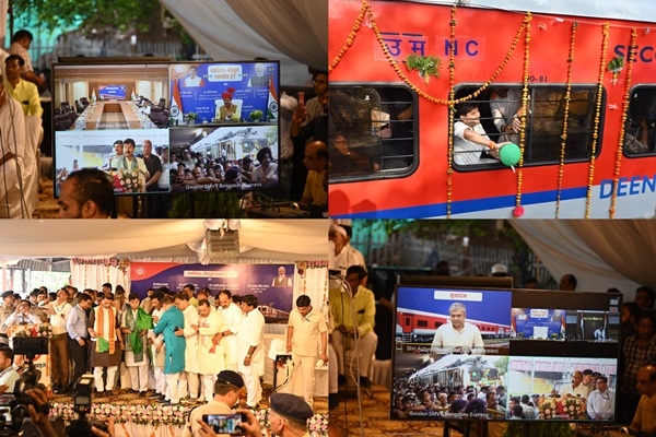 Union Minister Jyotiraditya Scindia flags off Gwalior-Bengaluru express