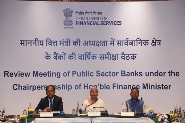 FM Sitharaman reviews performance of Public Sector Banks in Delhi meeting