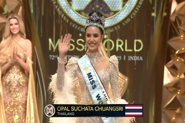 Thailand’s Opal Suchata Wins 72nd Miss World Title