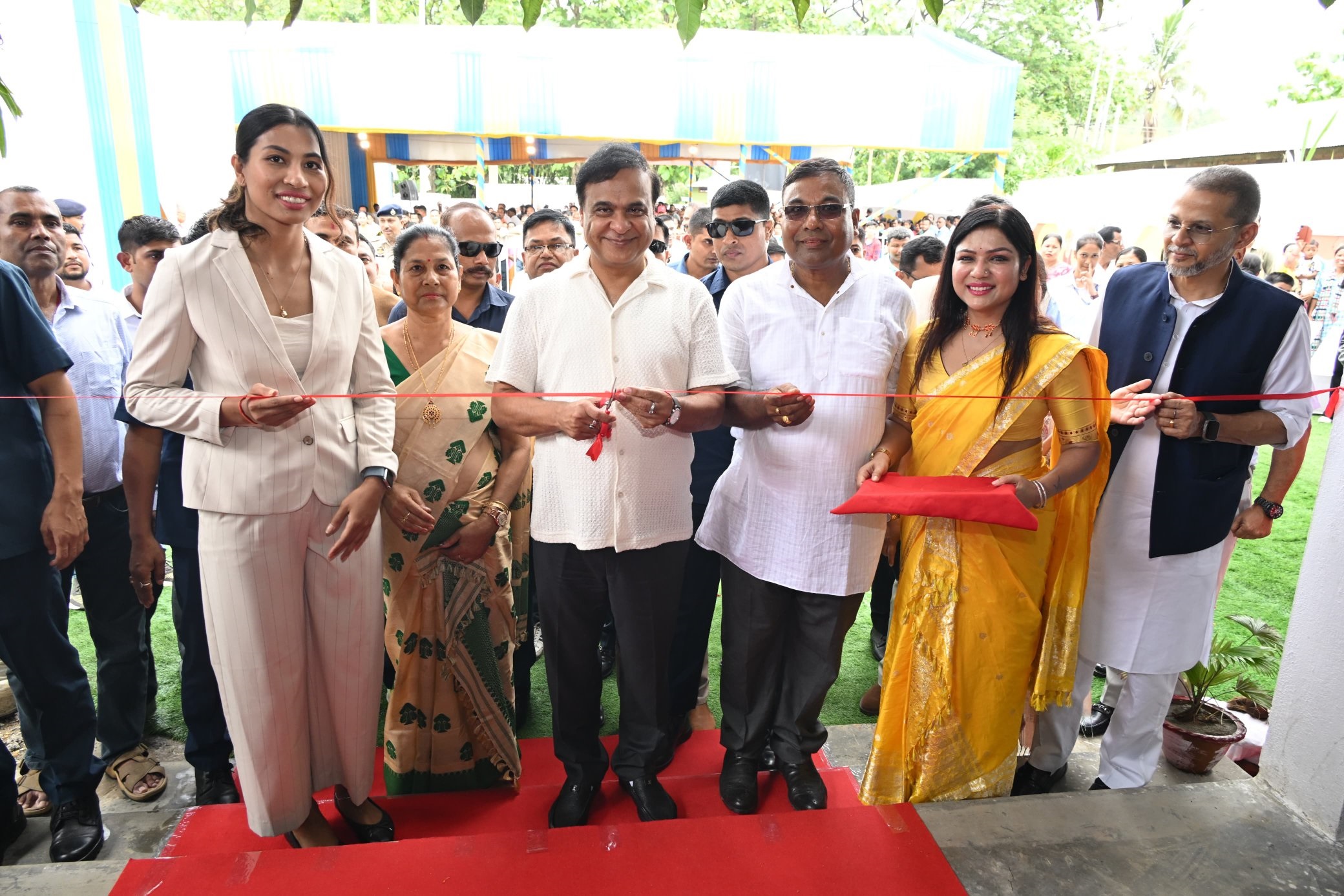কামৰূপ জিলাৰ উত্তৰ গুৱাহাটীত লাভলীনা বক্সিং একাডেমী উদ্বোধন মুখ্যমন্ত্ৰী ড০ হিমন্ত বিশ্ব শৰ্মাৰ