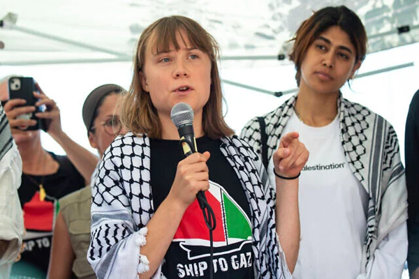 Israel Promises to Prevent Greta Thunberg’s Aid Boat from Entering Gaza