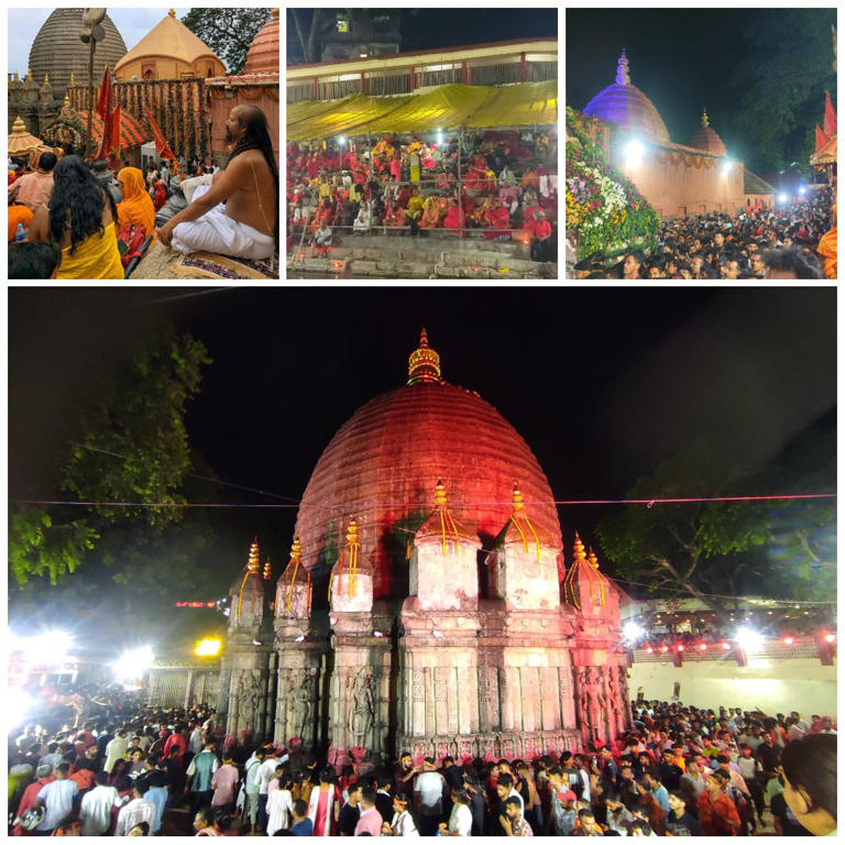 কাইলৈ পুৱা ৩.২৭ বজাত অম্বুবাচীৰ নিবৃত্তি; মা কামাখ্যাৰ দৰ্শনৰ বাবে ভক্তৰ ভিৰ