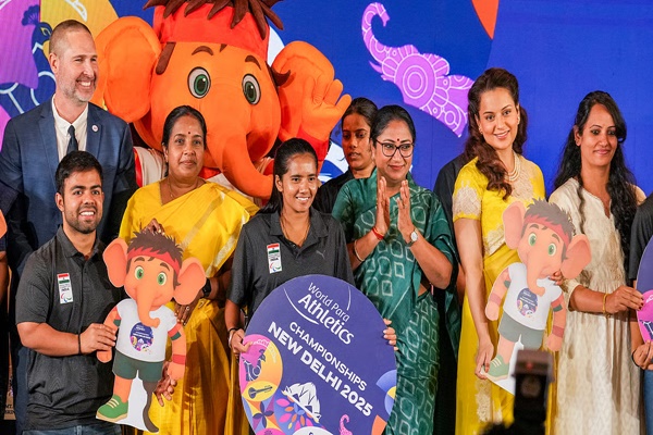 Delhi CM unveils Logo & Mascot of World Para Athletics Championship