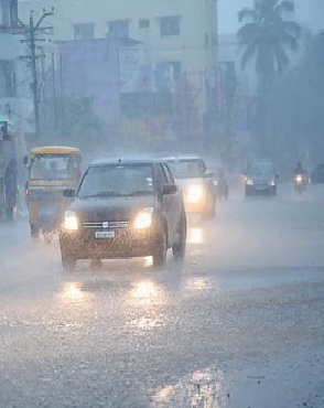 कर्नाटकातील अनेक भागात मुसळधार पाऊस सुरू