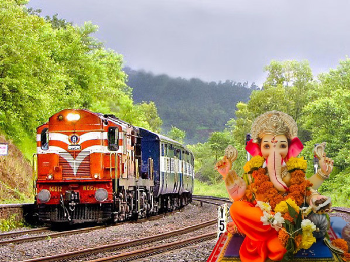 गणेशोत्सवानिमित्त कोकणासाठी रेल्वेच्या विशेष गाड्या
