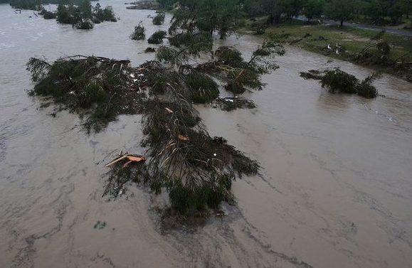 At least 43 people killed and 27 children missing following flash floods in Texas