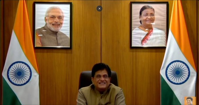 বাণিজ্য এবং শিল্পমন্ত্রী পীযুষ গোয়েল জানিয়েছেন,  ভারতে স্থাপিত সৌর শক্তির  ক্ষমতা ৪ হাজার শতাংশ বৃদ্ধি পেয়েছে।