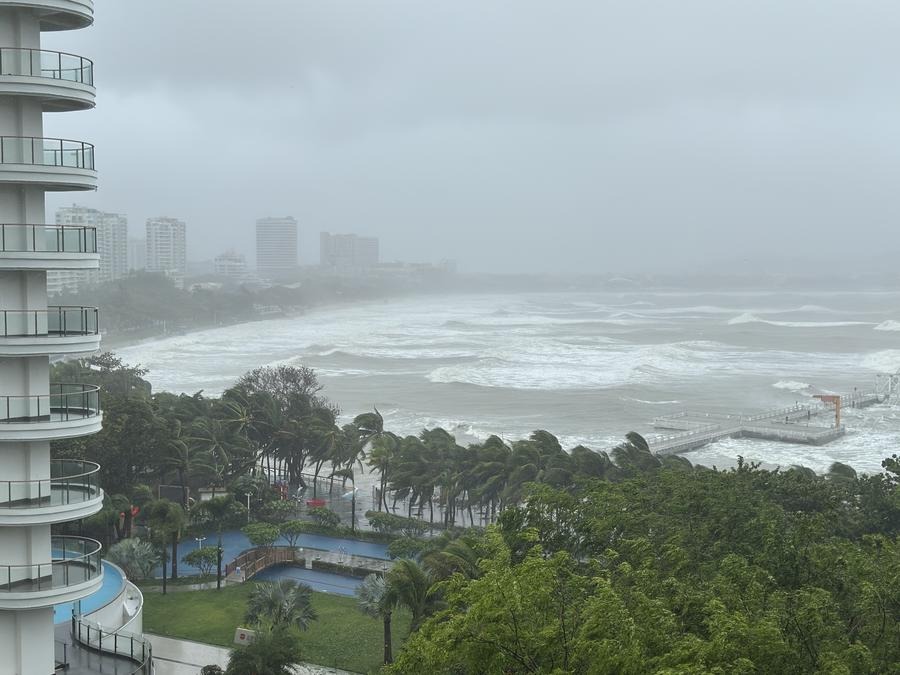 Typhoon Co-May makes landfall in China’s Zhejiang Province