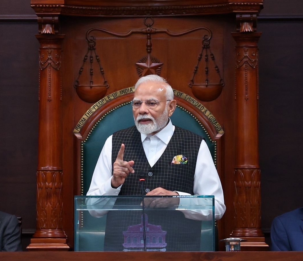 PM Narendra Modi addresses joint session of Parliament of Trinidad & Tobago