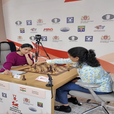 First Game of FIDE final ends in draw between  Humpy, Divya