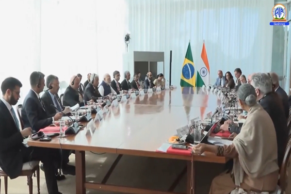 India, Brazil Delegation leval Talks focussing on broadening  Strategic Partnership