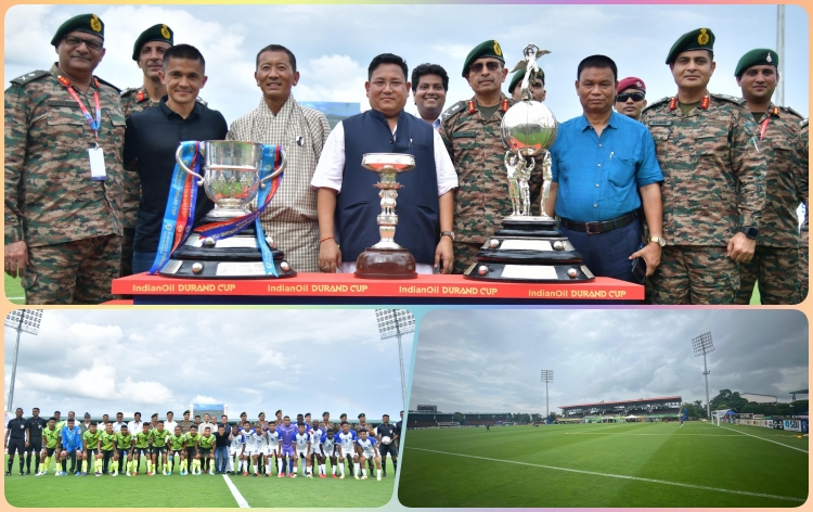 কোকৰাঝাৰত ১৩৪ সংখ্যক ইণ্ডিয়ান অইল ডুৰাণ্ড কাপ ফুটবল প্রতিযোগিতা আৰম্ভ