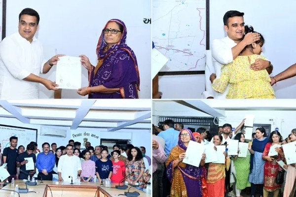 Gujarat: Indian citizenship granted to 185 displaced people from Pakistan