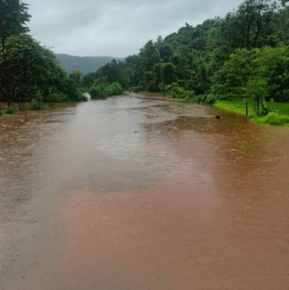 राज्याच्या विविध भागात पावसाचा जोर