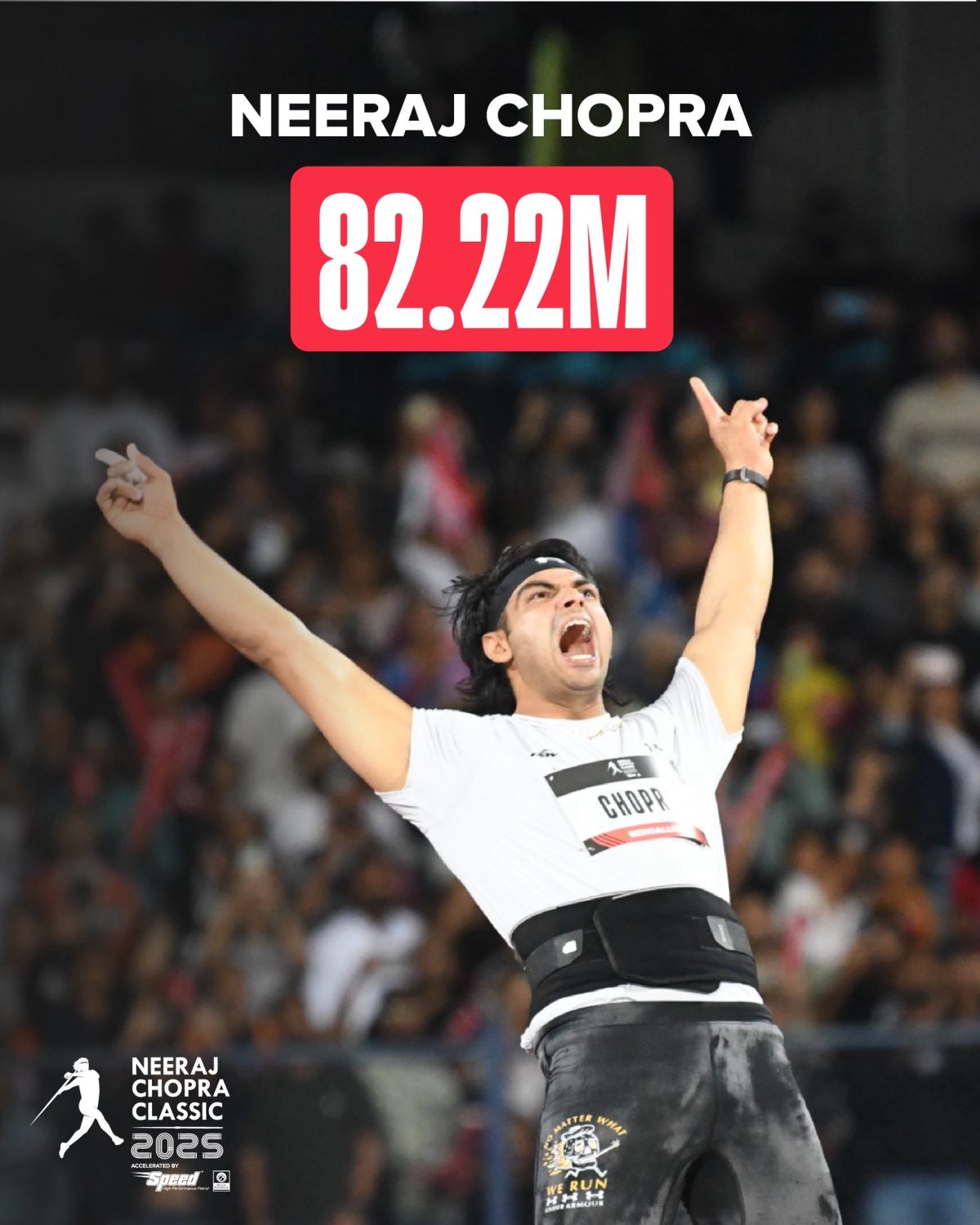 Neeraj Chopra wins inaugural edition of Neeraj Chopra Classic 2025 with 86.18 metre Javelin throw in Bengaluru