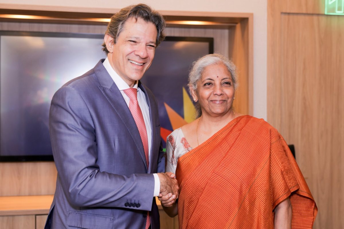 FM Nirmala Sitharaman discusses strategic partnerships with BRICS Finance Ministers in Rio de Janeiro