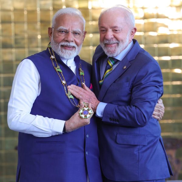 Brazil confers its highest civilian honour ‘Grand Collar of the National Order of the Southern Cross’ on PM Modi