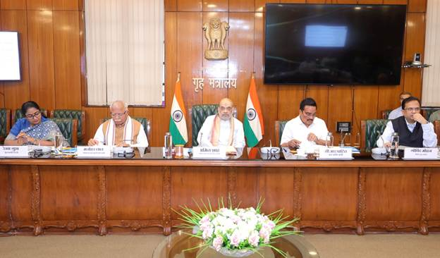 अमित शाह ने यमुना पुनरुद्धार पर उच्च स्तरीय बैठक की अध्यक्षता की