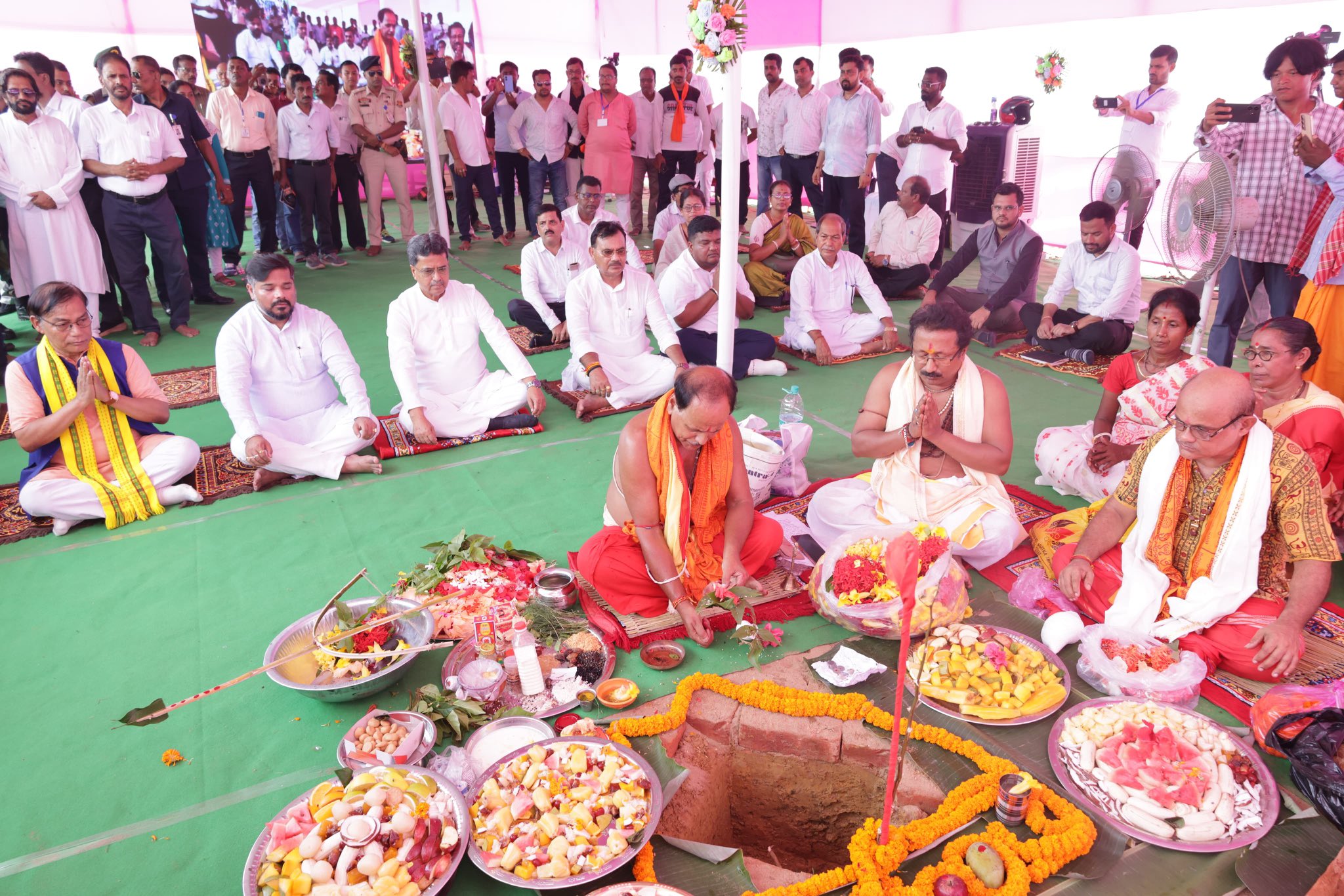 त्रिपुरा: मुख्यमंत्री डॉ. माणिक साहा ने गोमती ज़िले के बंदुआर में 51 शक्तिपीठ पार्क की आधारशिला रखी