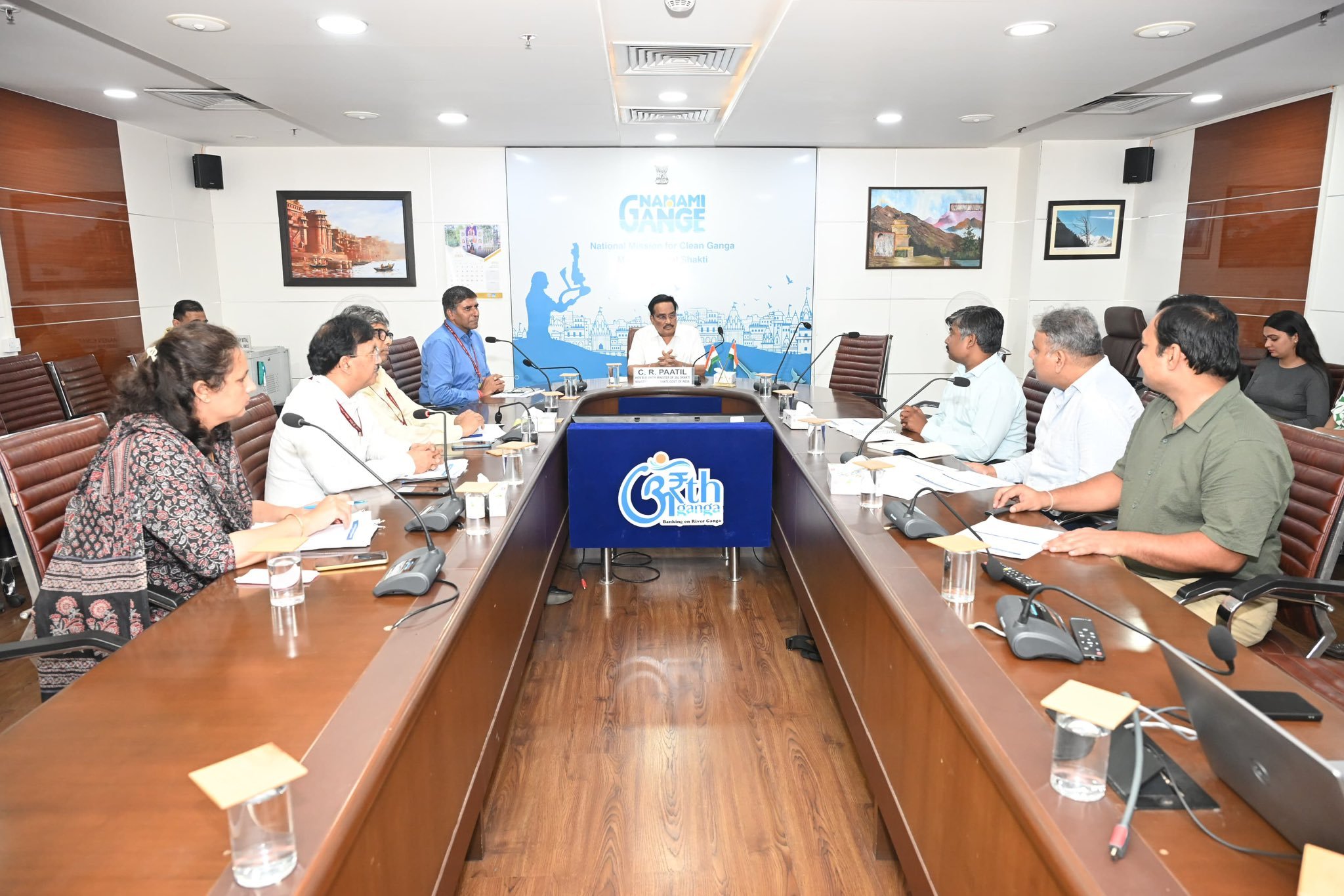 नदियों में जल के बहाव को बढाने के लिए एक व्यापक योजना की ज़रूरत: जल शक्ति मंत्री सी. आर. पाटिल