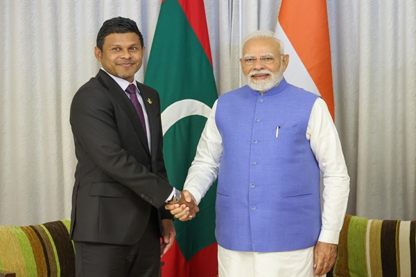 PM Modi holds meeting with Maldives Vice President Hussain Mohamed Latheef