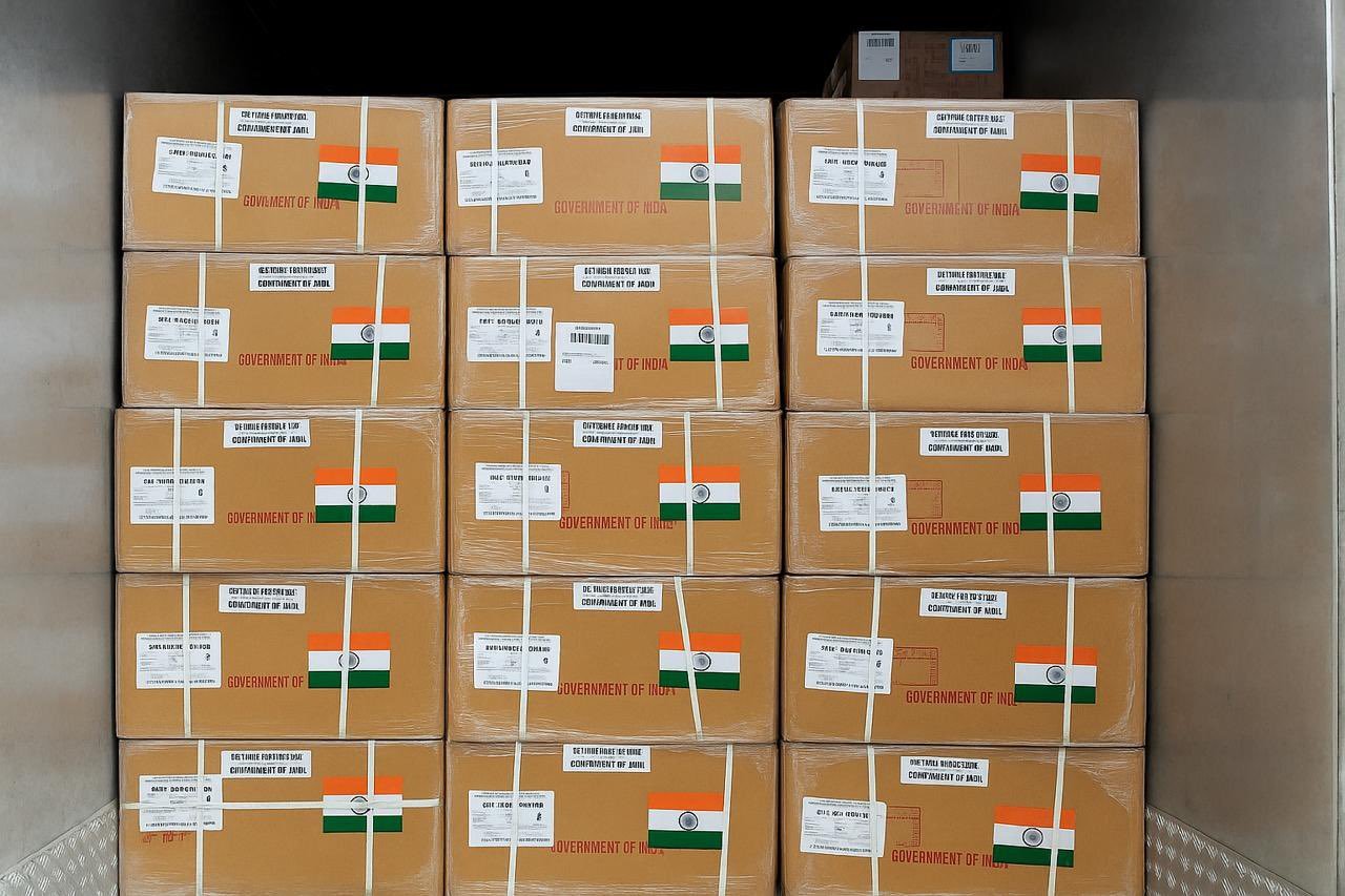 India Sends Humanitarian Assistance To Syria