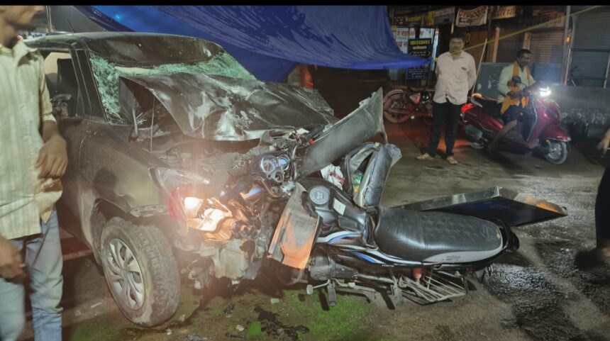 सड़क दुर्घटना में तीन लोगों की मौत, दो गंभीर रूप से घायल