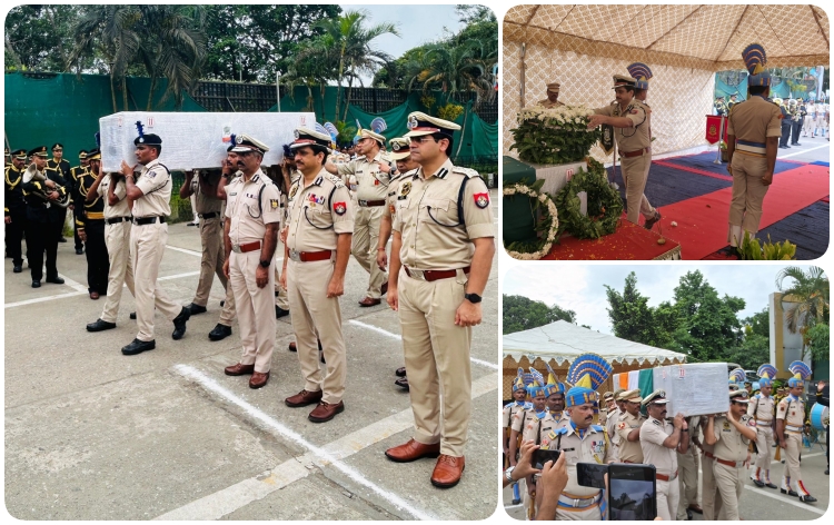 নক্সালবাদীৰ মাজত হোৱা সংঘৰ্ষত নিহত কোকৰাঝাৰৰ জোৱান প্রাণেশ্বৰ কোচৰ শেষকৃত্য ৰাজ্যিক মর্যাদাৰে সম্পন্ন
