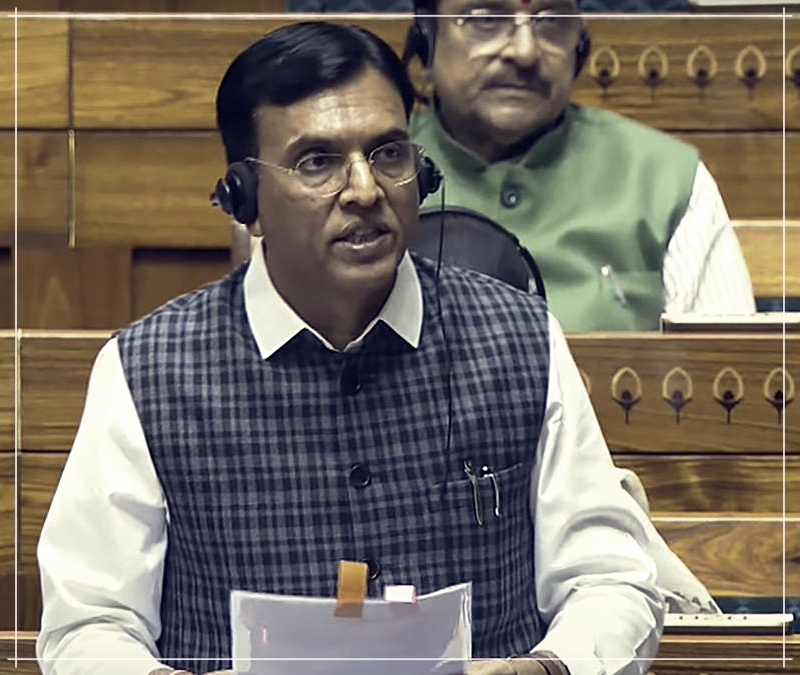 লোকসভাত ৰাষ্ট্ৰীয় ক্রীড়া পৰিচালন বিধেয়ক, ২০২৫ উত্থাপন কেন্দ্ৰীয় মন্ত্ৰী মনসুখ মন্দাভিয়াৰ