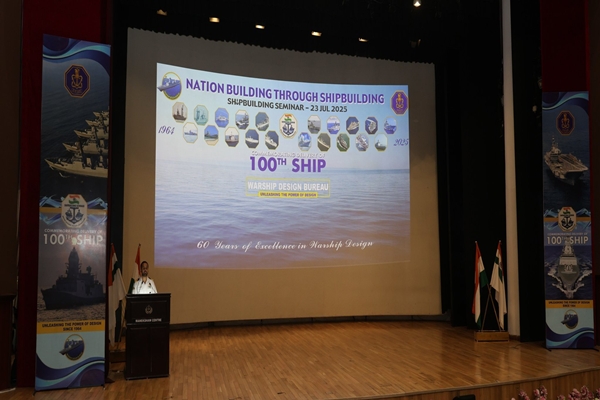 Navy achieves milestone of delivering indigenously designed 100th ship