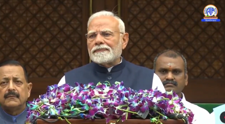 সংসদৰ বৰ্ষাকালীন অধিৱেশন ফলপ্রসূ হোৱাৰ লগতে আলোচনাসমূহে দেশৰ গণতন্ত্ৰ শক্তিশালী কৰিবঃ প্ৰধানমন্ত্ৰী নৰেন্দ্ৰ মোদী