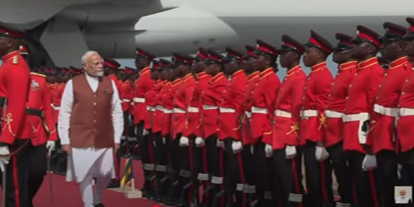 PM Modi reaches capital of Ghana; to receive country’s highest award tonight