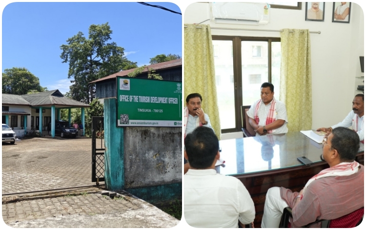 তিনিচুকীয়াত কেইবাটাও কাৰ্যসূচীত পঞ্চায়ত আৰু গ্ৰমোন্নয়ন তথা পৰ্যটন বিভাগৰ মন্ত্ৰী ৰণজিৎ কুমাৰ দাস অংশগ্ৰহণ