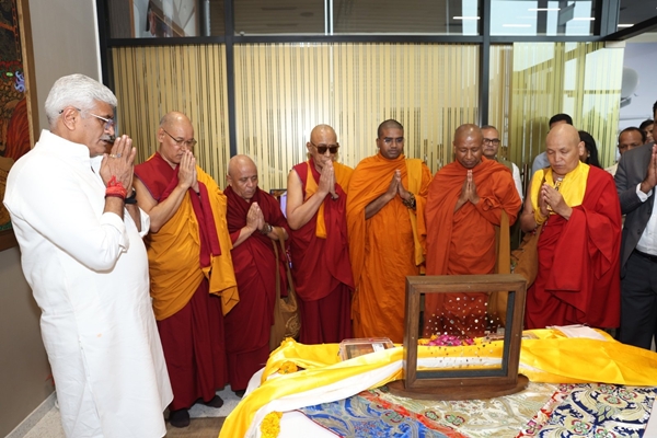 Sacred Piprahwa relics of Lord Buddha return home after 127 years