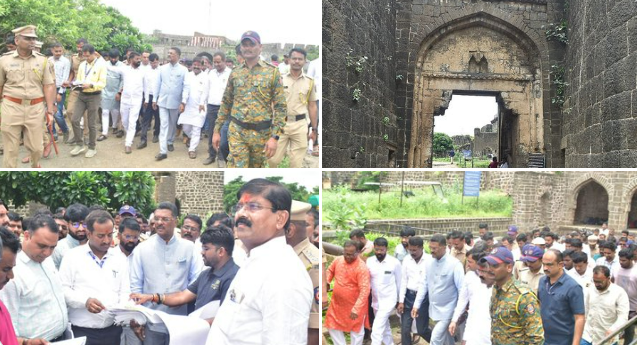 नळदुर्ग किल्ल्याच्या सौंदर्यवर्धनासह पर्यटनाच्या दृष्टीने विकास प्रकल्प हाती घेणार – प्रताप सरनाईक