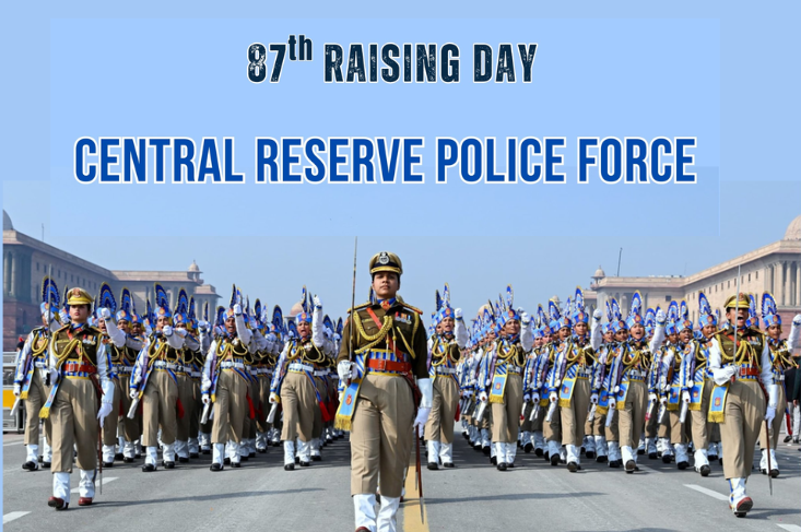 PM Modi Greets CRPF Personnel and Families on Raising Day