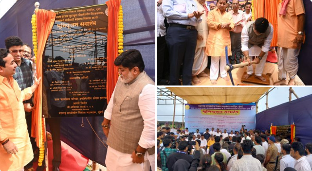 रत्नागिरी जिल्ह्यातल्या मिरकरवाडा बंदरात विविध विकासकामांचं भूमीपूजन