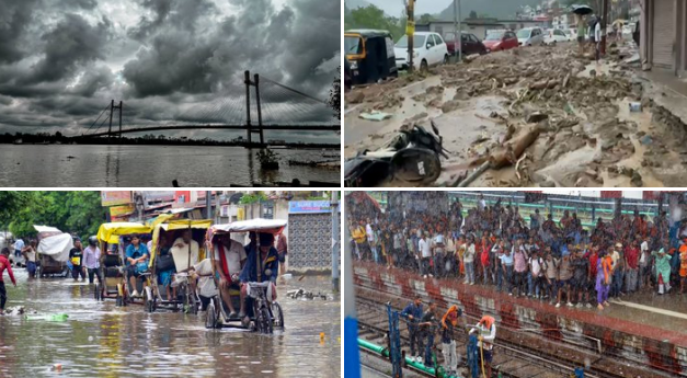 उत्तराखंड, बिहार, दिल्लीला जोरदार पावसाचा फटका, हिमाचल प्रदेशात दोघांचा मृत्यू, दोघे बेपत्ता