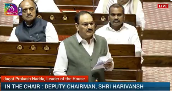 अंतरराष्‍ट्रीय विशेषज्ञ भारत को वैश्विक रक्षा मॉडल के रूप में प्रस्तुत कर रहे हैं: केंद्रीय मंत्री जेपी नड्डा